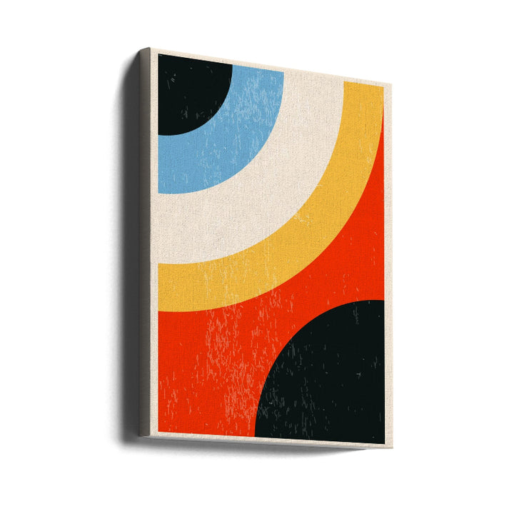 Minimal Abstract Shapes Series #24 Art Print