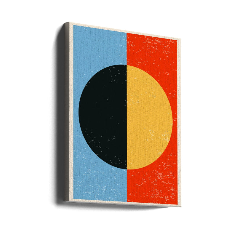 Minimal Abstract Shapes Series #27 Art Print