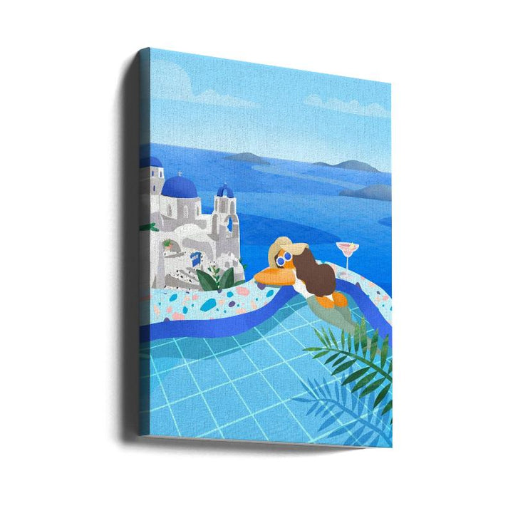 Summer in Greece Art Print