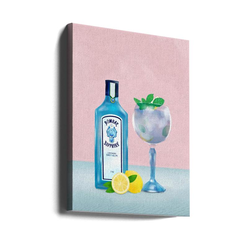 Gin Cocktail Art Print