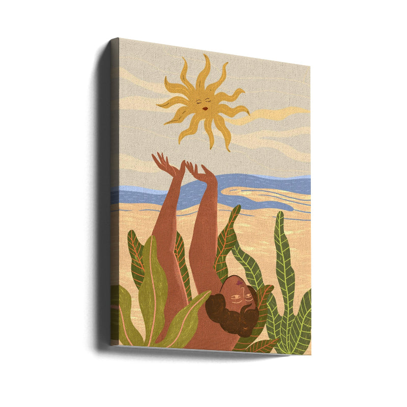 Sun Worship Art Print