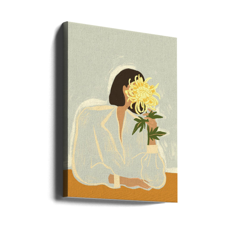 The crysanthemum Art Print