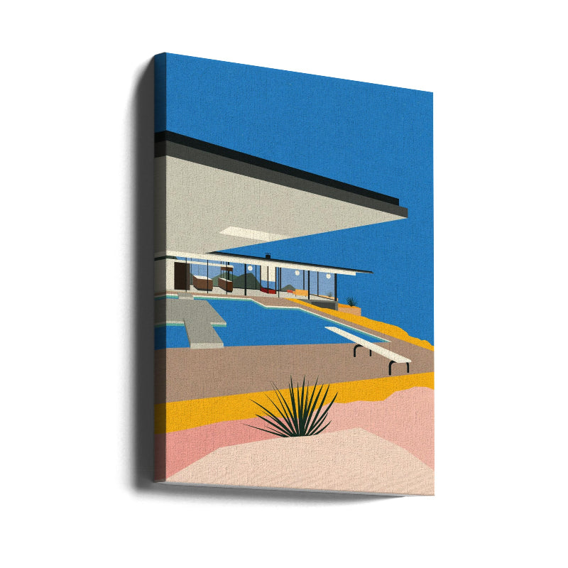 Cuadro "La Stahl House"