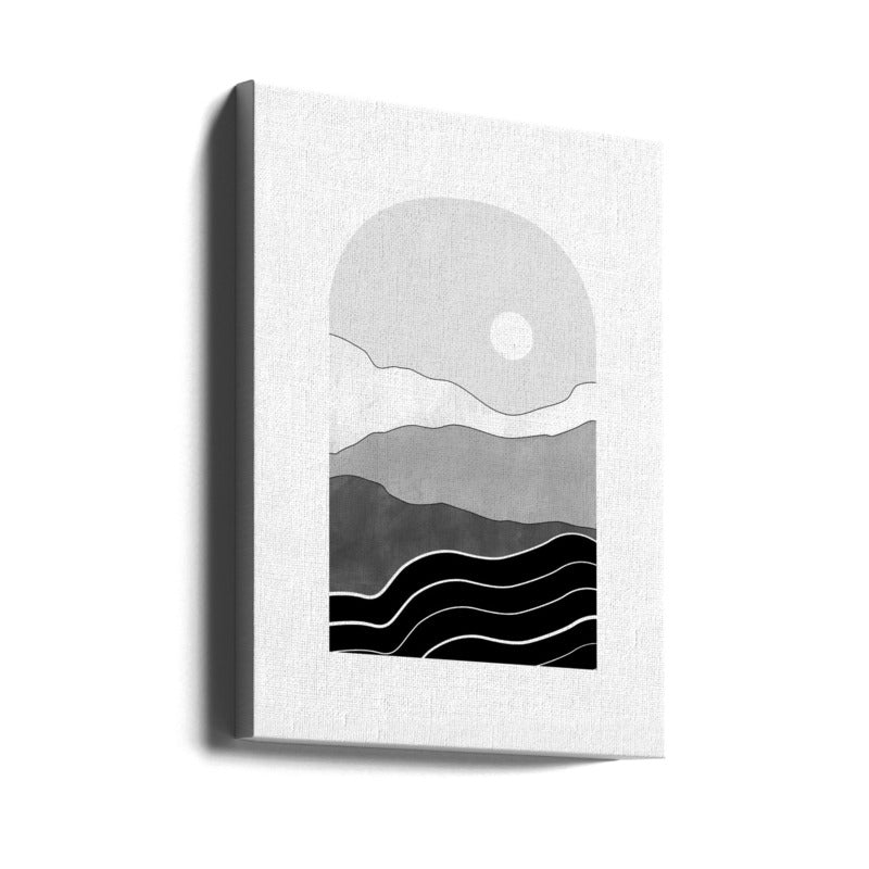 Abstract landscape Art Print