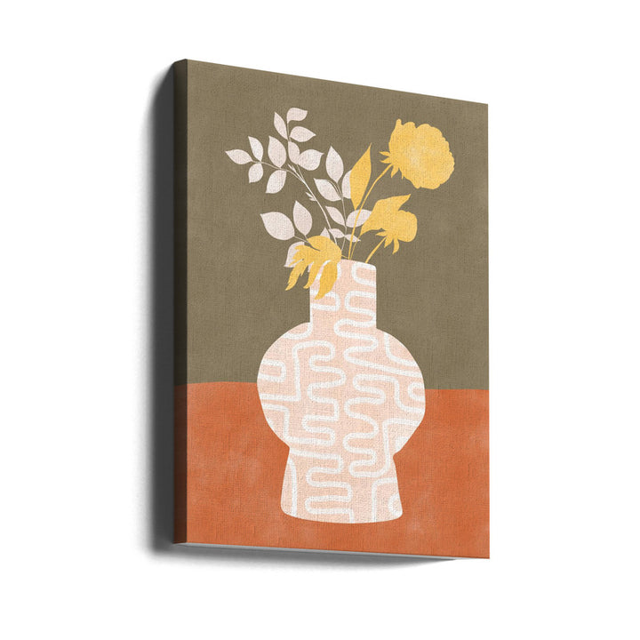 Abstract vase Art Print