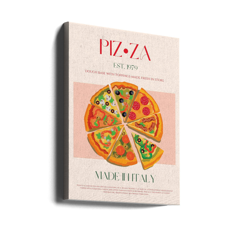 Cuadro "Slices of Italy"