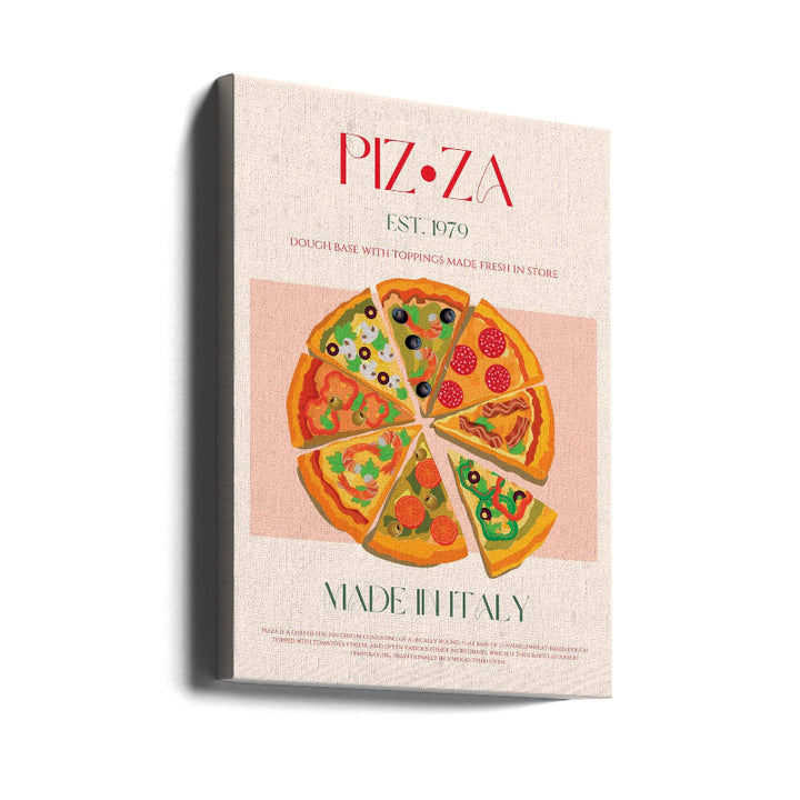 Cuadro "Slices of Italy"