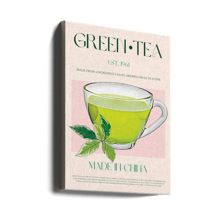 Cuadro "Green Tea"