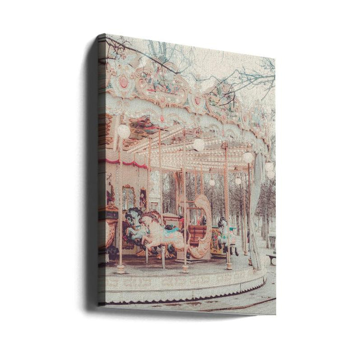 Paris Carousel II Art Print