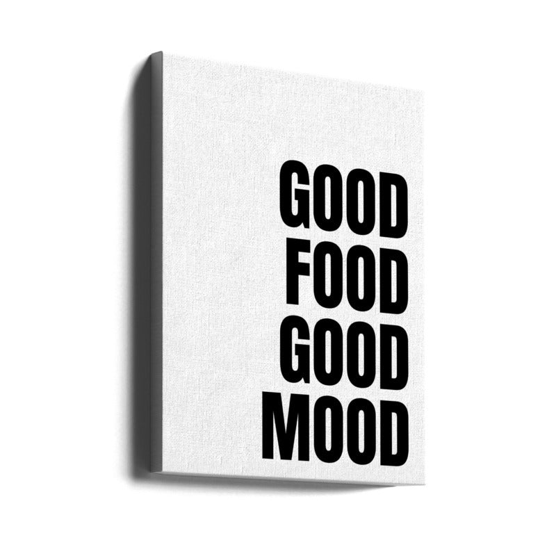 Good Food, Good Mood Art Print