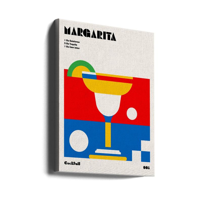 Margarita Bauhaus Cocktail Art Print