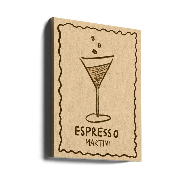 Poster Espresso Martini Up Art Print