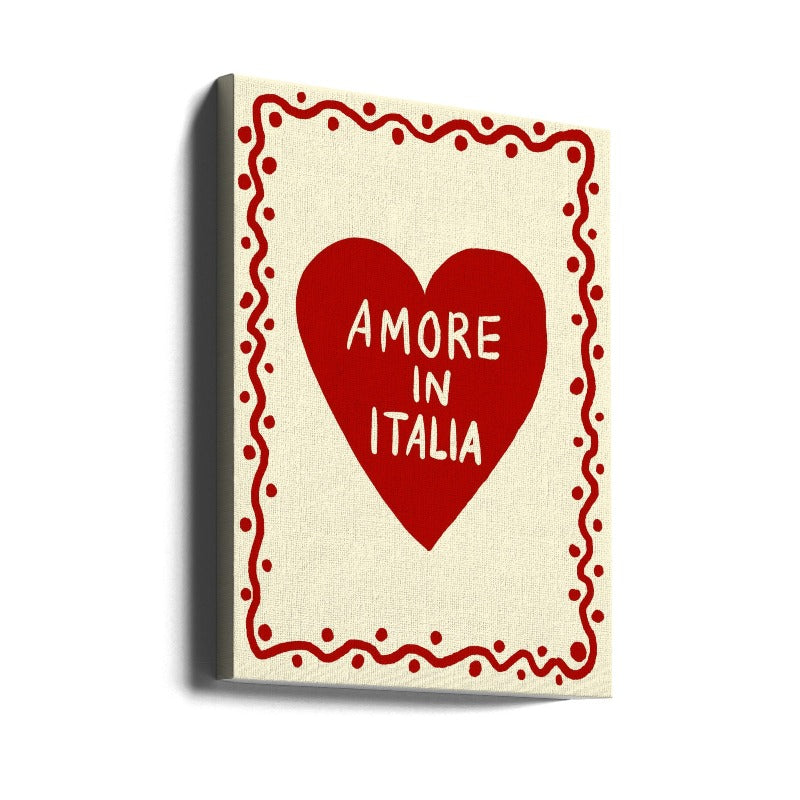 Amore in Italia Up Art Print