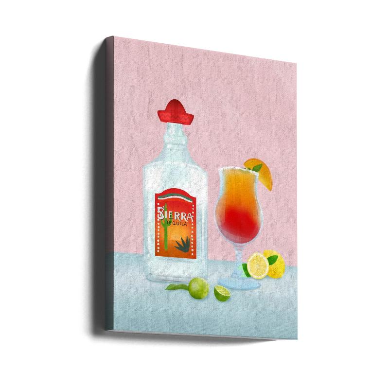 Tequila Art Print