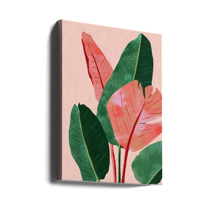 Blush Tropical Art Print