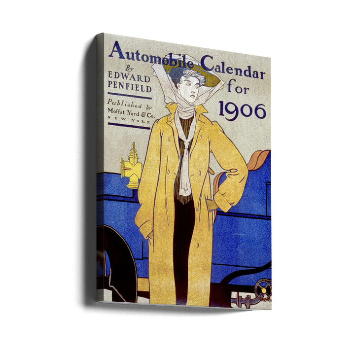 Automobile Calendar for 1906 Art Print