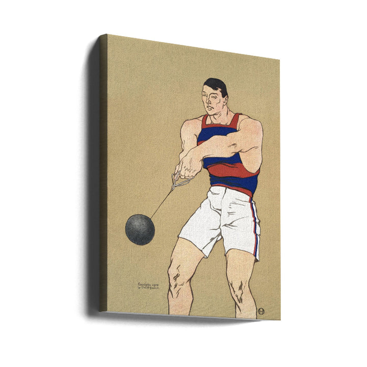 Hammer Throw Art Print