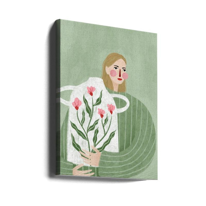 The Woman with the Vase Art Print