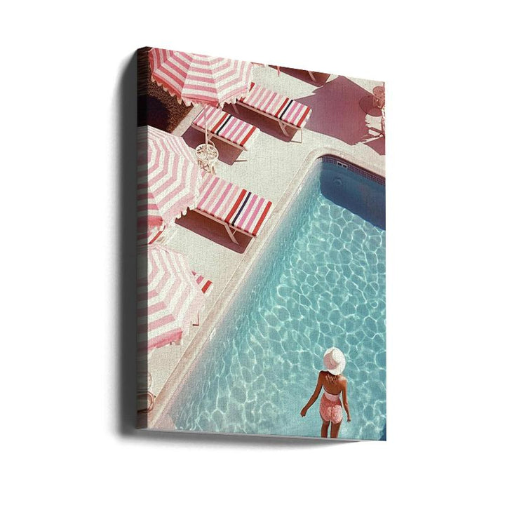 Barbie Core Pool Art Print