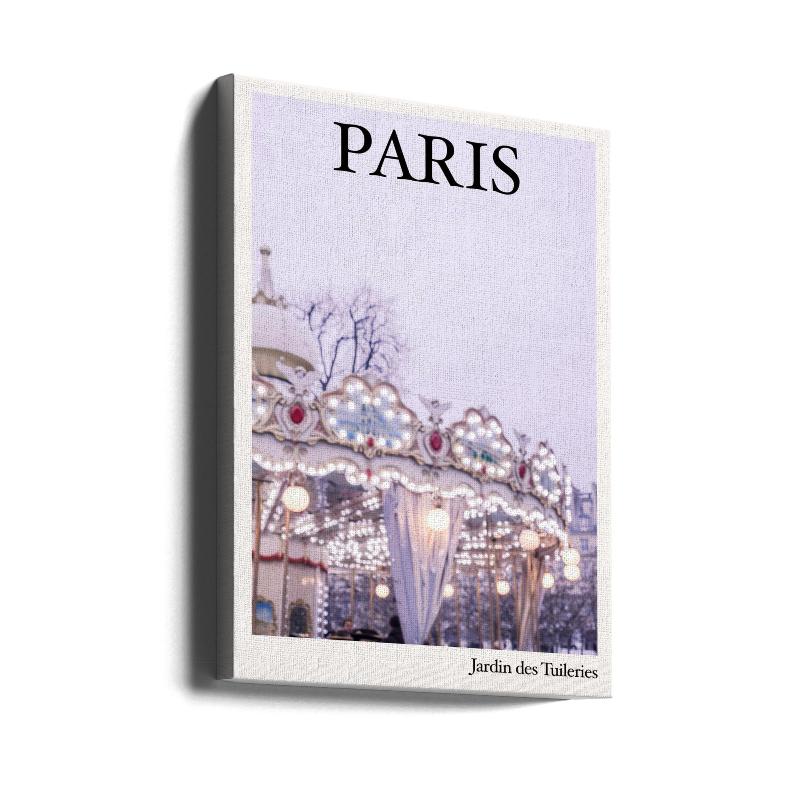 Paris Jardin Art Print