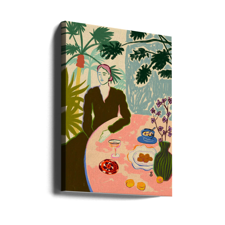 Tropical Brunch Art Print