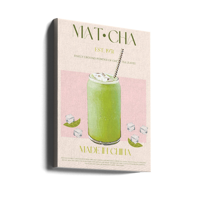 Cuadro "Chilled Matcha Drink"