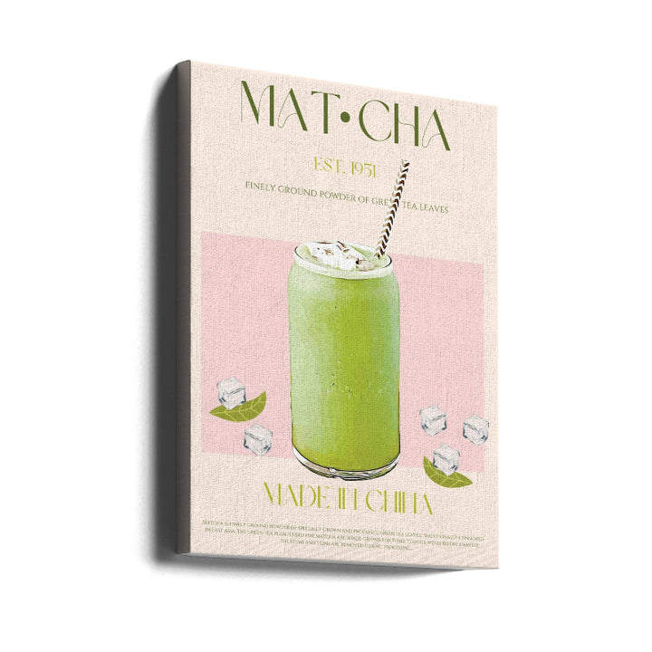 Cuadro "Chilled Matcha Drink"