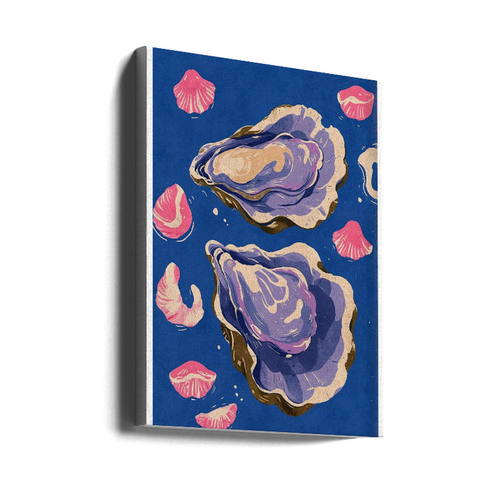 Oceanic Life - Oysters Art Print