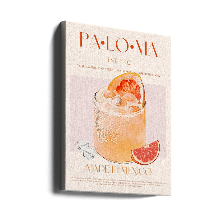 Cuadro "Tequila Sunrise Sip"