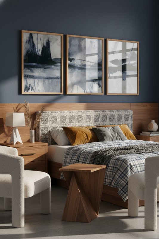 Set de cuadros "Blu"