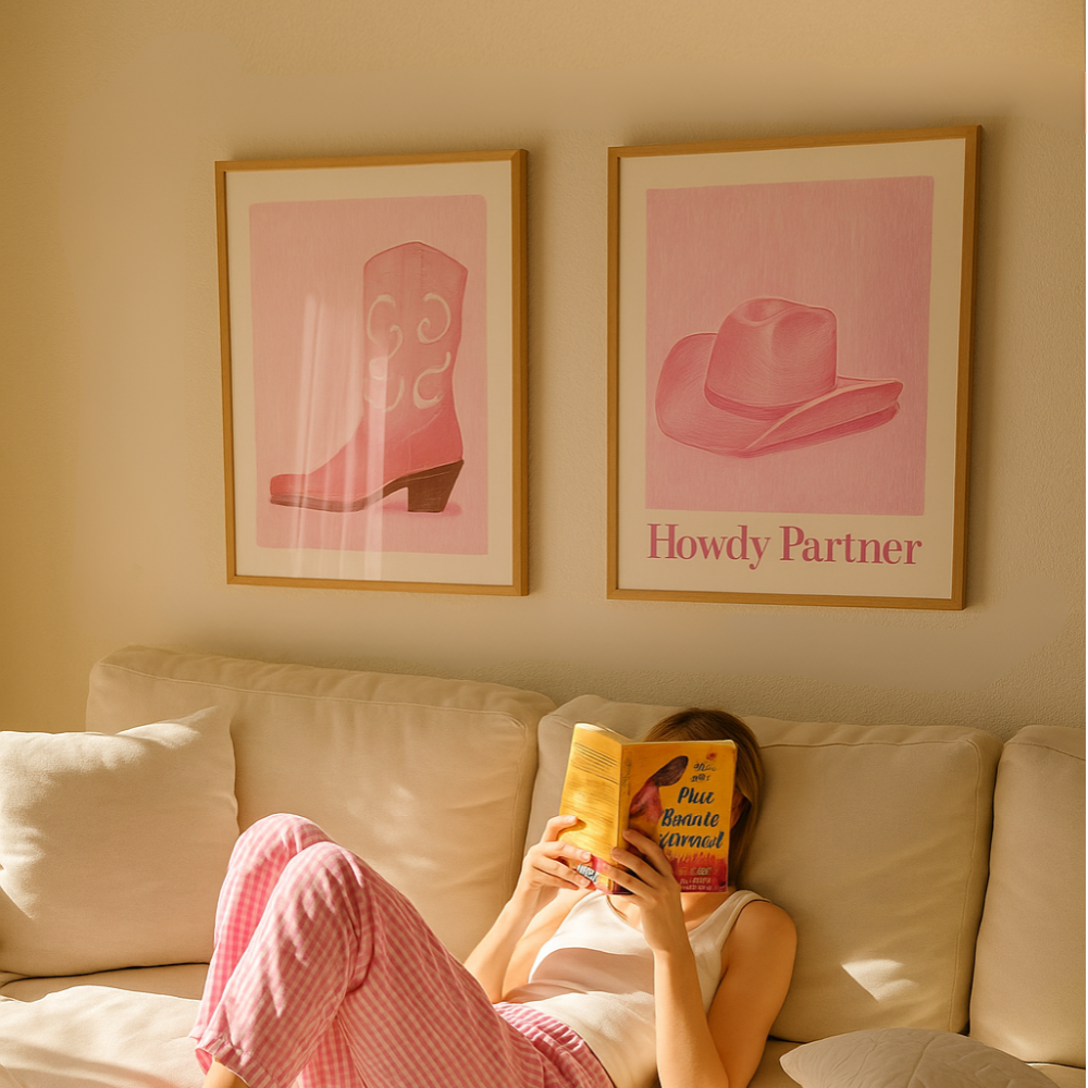 Cuadro "Cowgirl Boot"