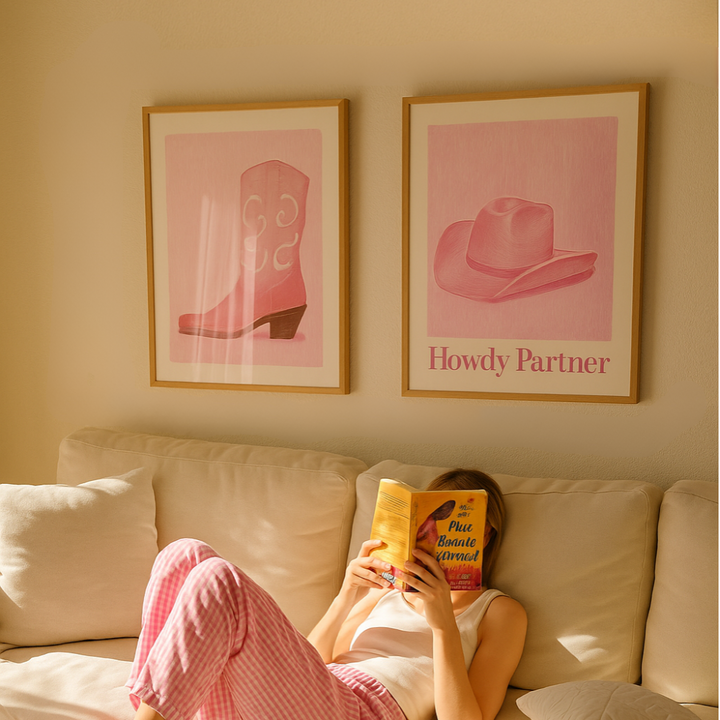 Cuadro "Cowgirl Boot"