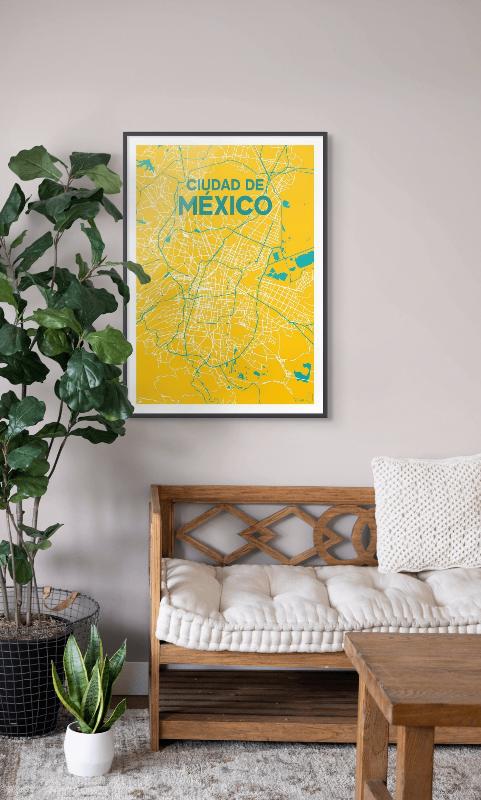 Ciudad de México Art Print