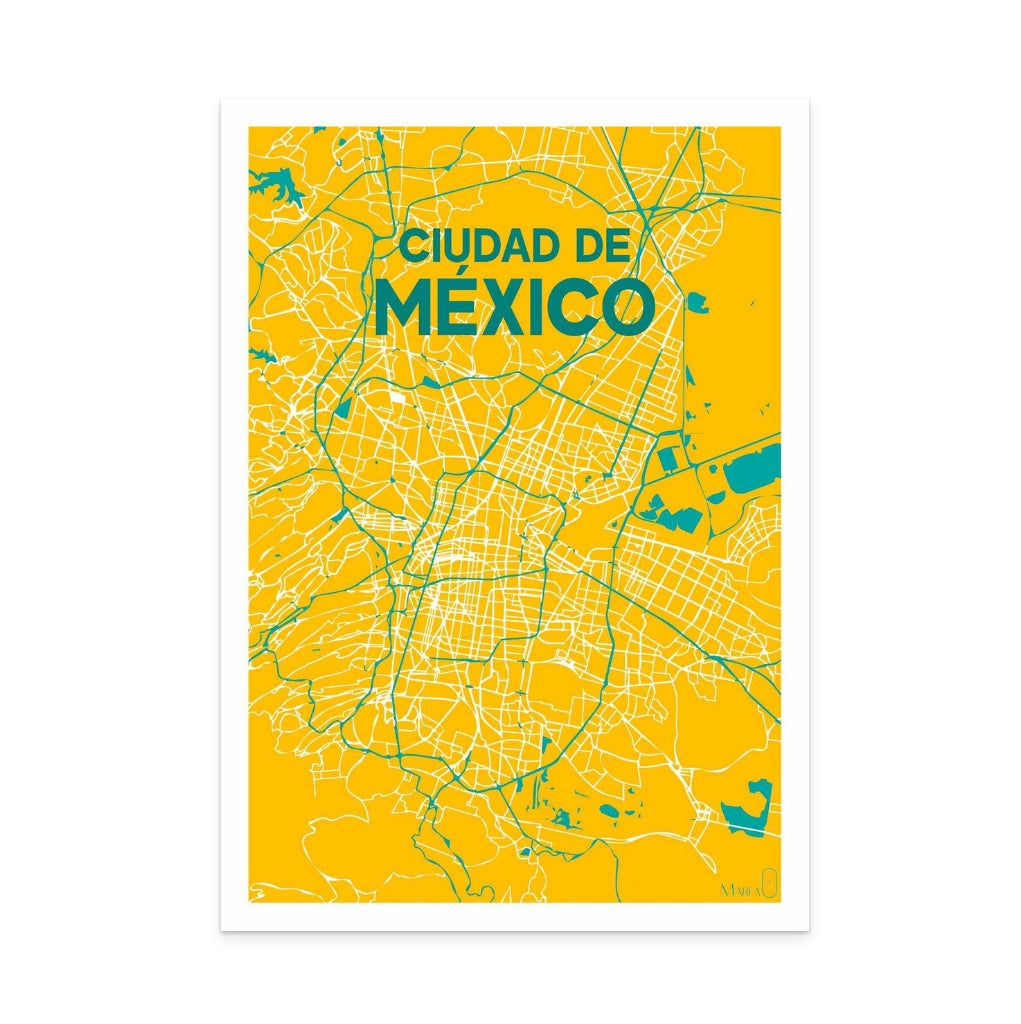 Ciudad de México Art Print