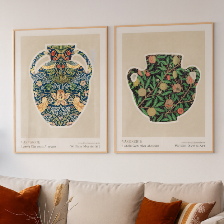 Set de cuadros "Greek vases"