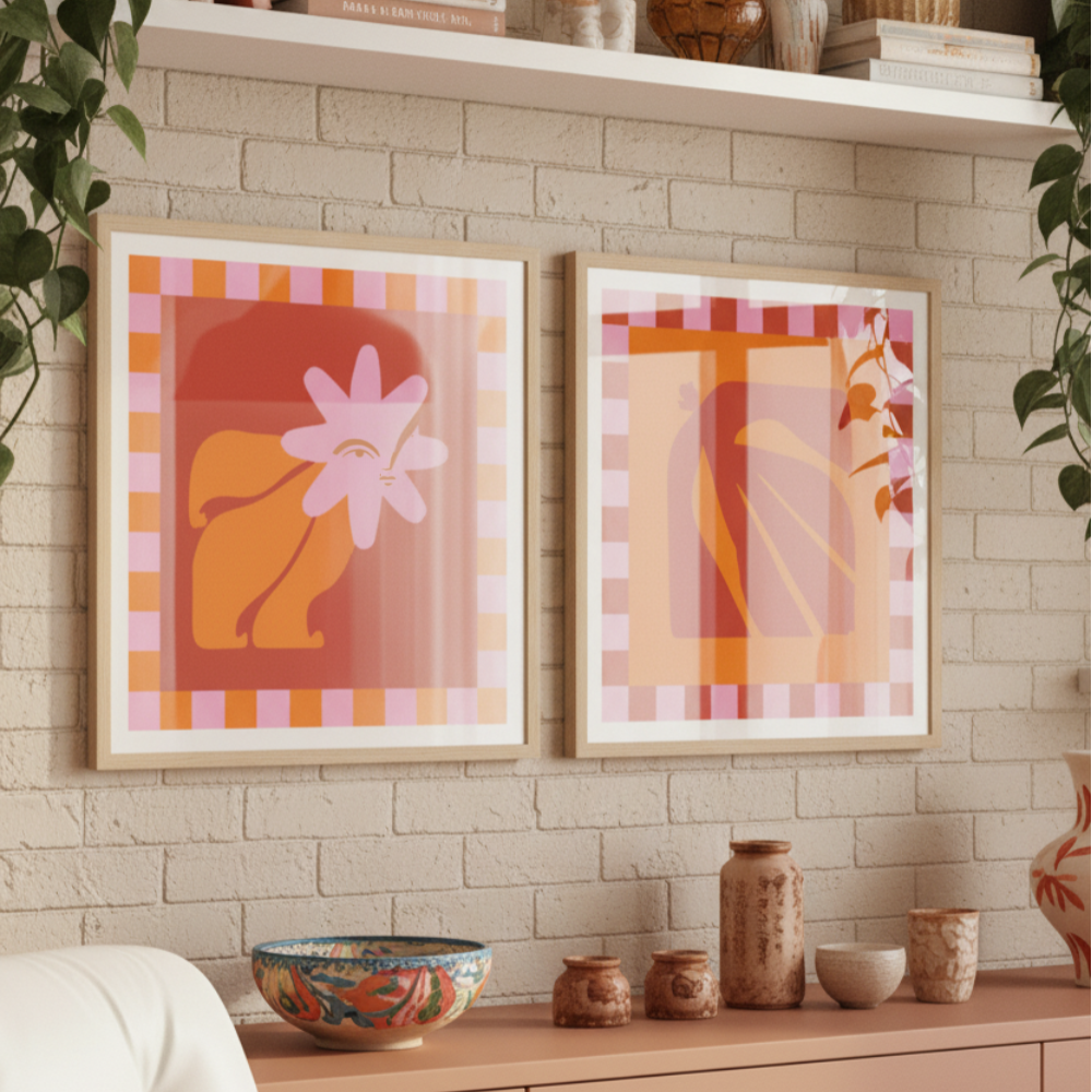 Cuadro "Crimson Flight"