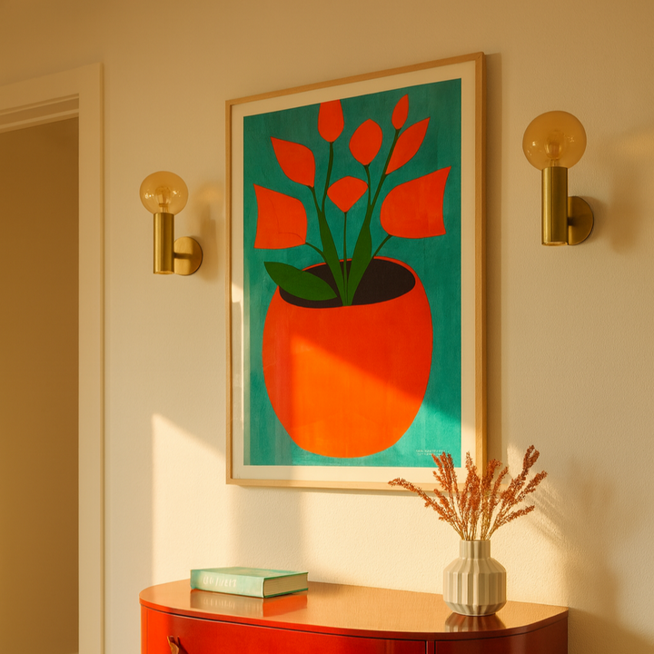 Cuadro "Red Blossoms"