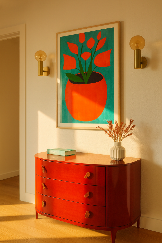 Cuadro "Red Blossoms"