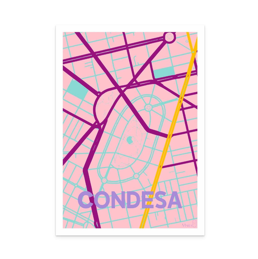 Condesa Art Print