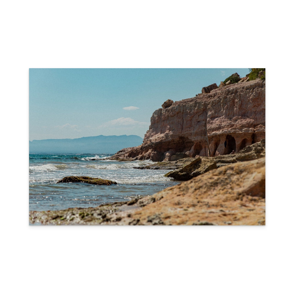 Las rocas y el viento Art Print