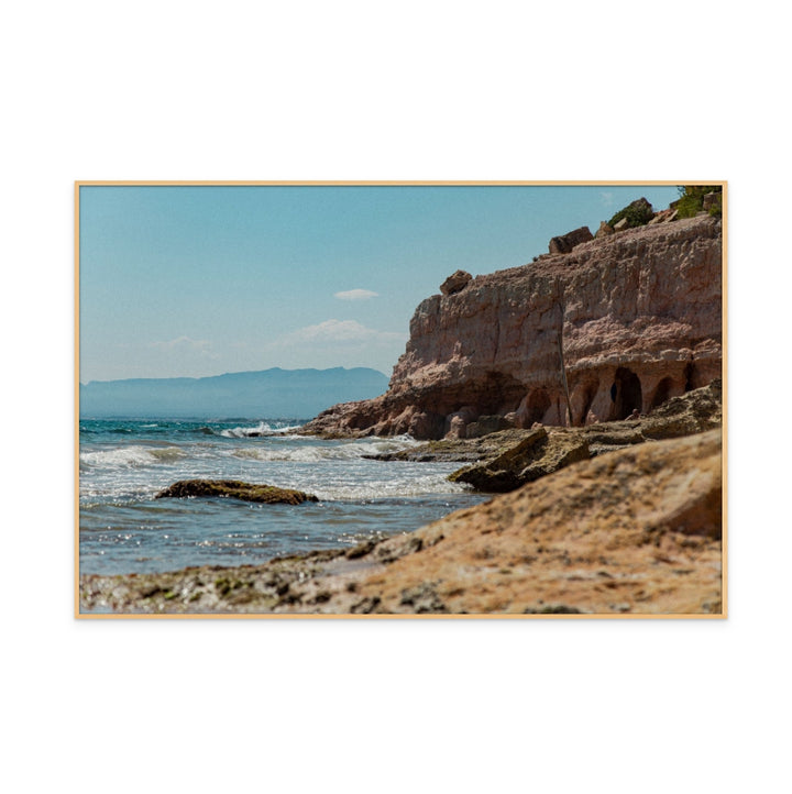 Las rocas y el viento Art Print