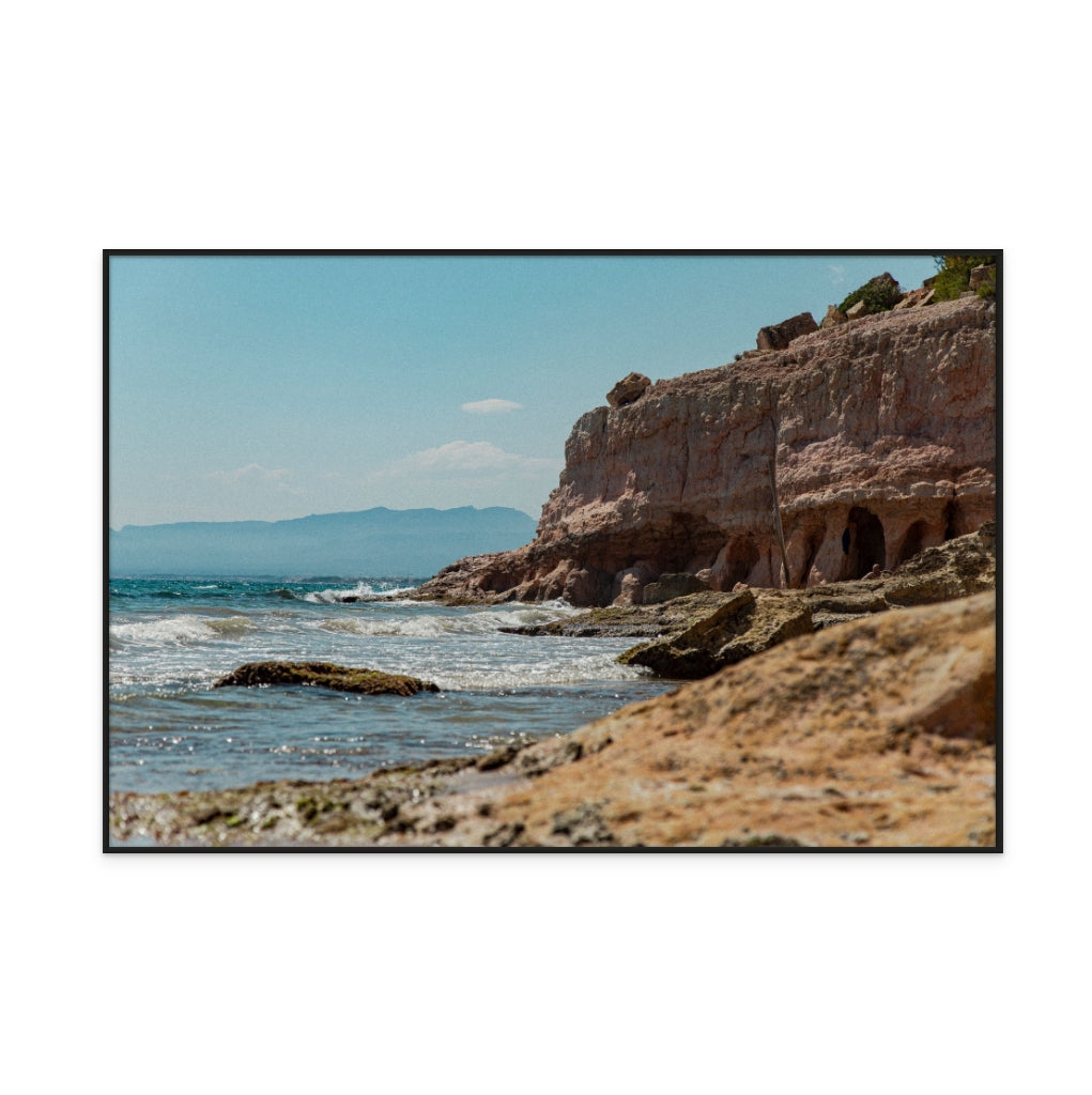 Las rocas y el viento Art Print