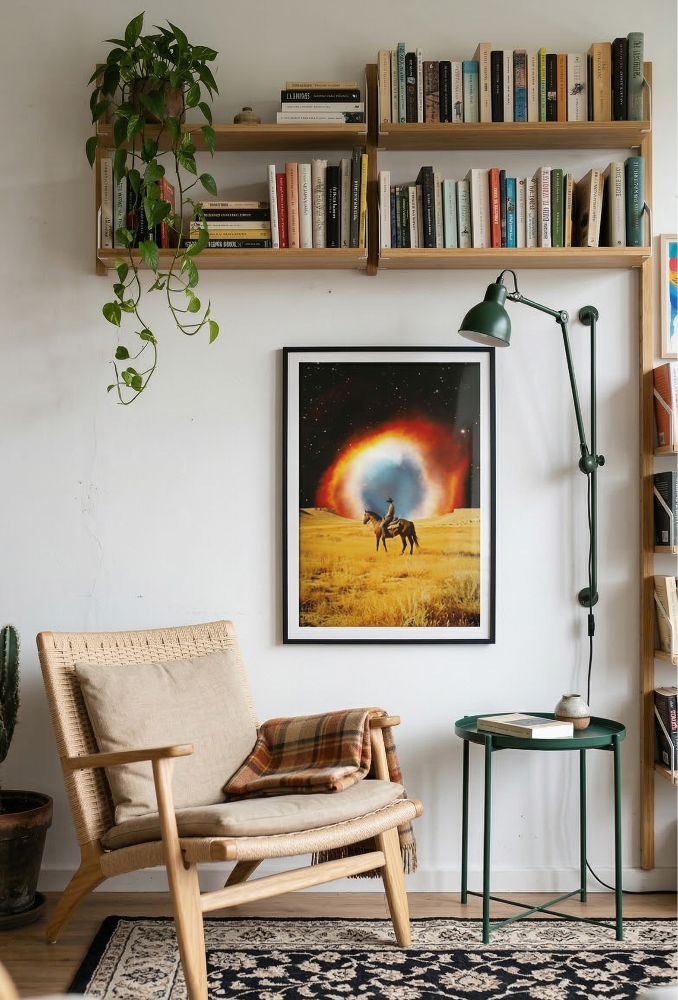 Cuadro "Nebula Cowboy"