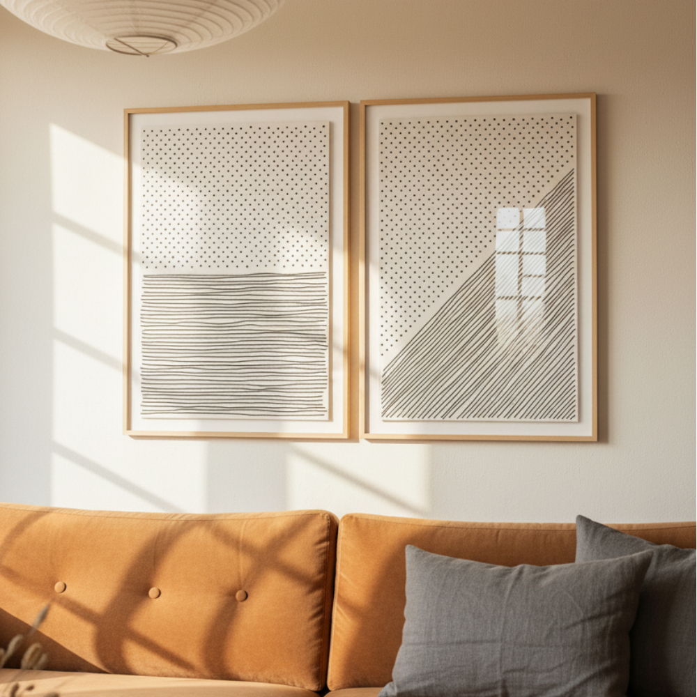 Cuadro "Minimal Line Vibes #5"