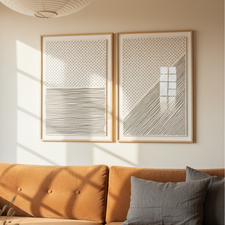 Cuadro "Minimal Line Vibes #5"