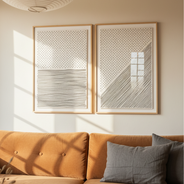 Cuadro "Minimal Line Vibes #3"