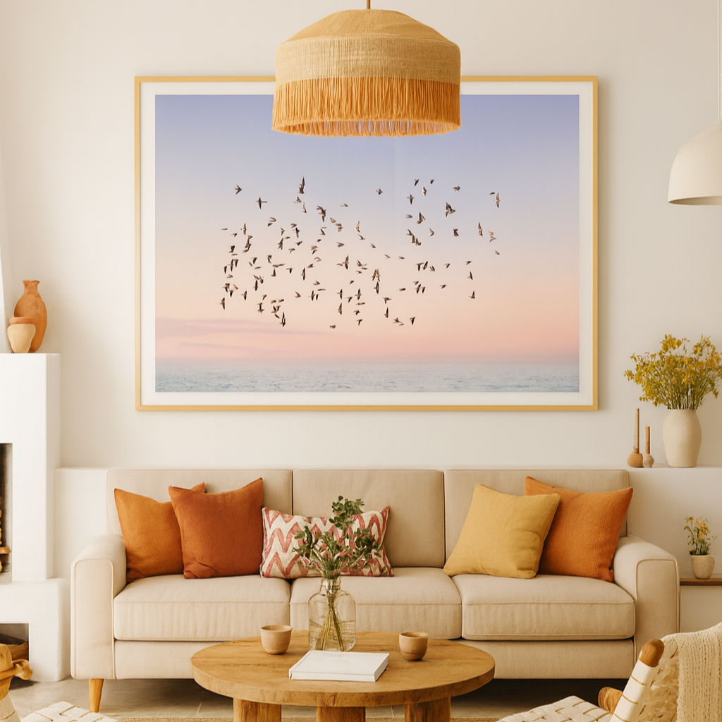 Cuadro "Sunset Flight"