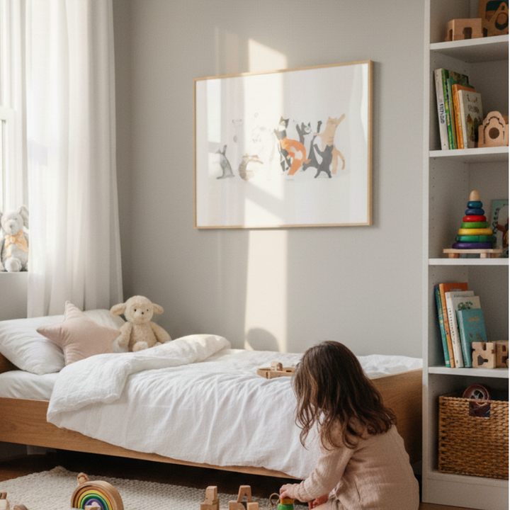 Cuadro "Dancing Cat"