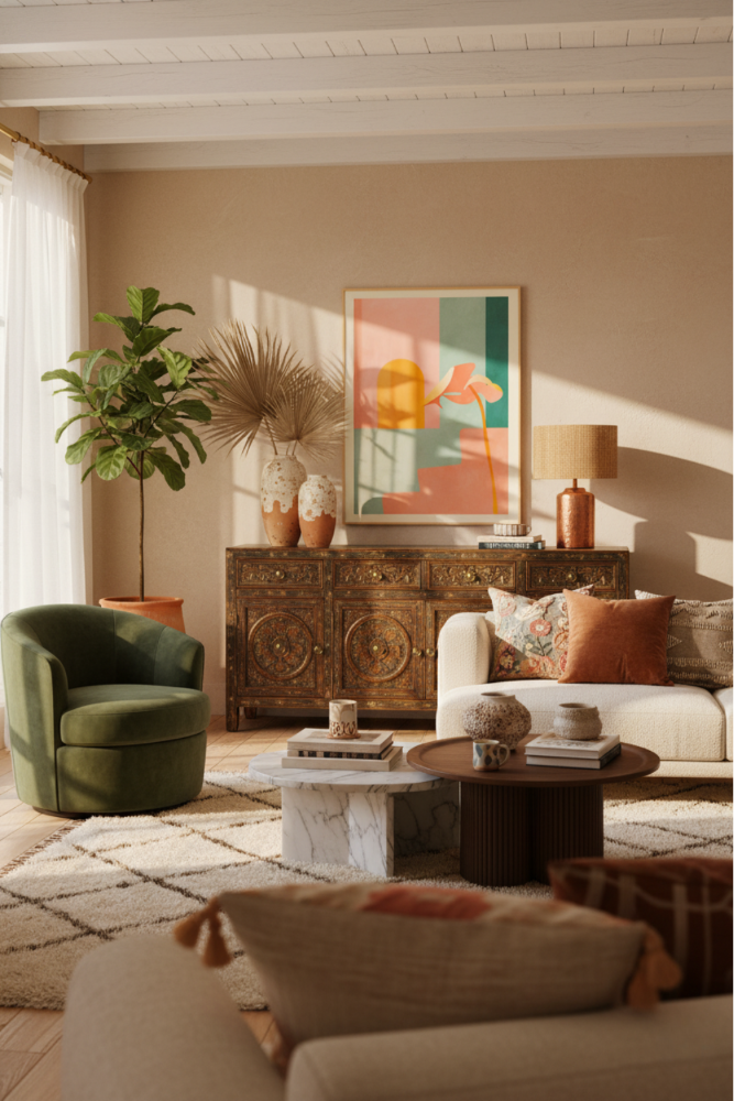 Cuadro "Spaces 3 Treppe"