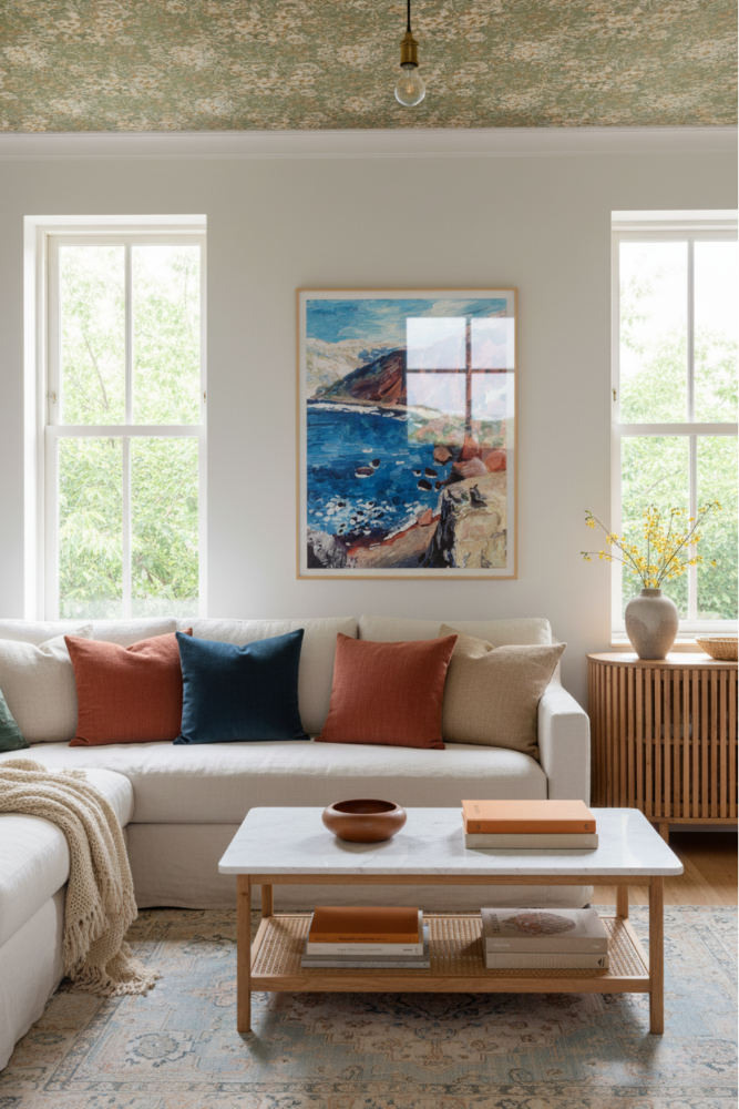 Cuadro "Red Sand Beach"